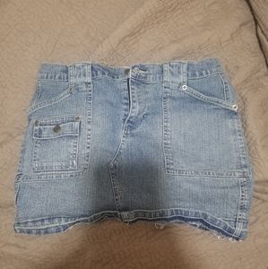 Express jean skirt